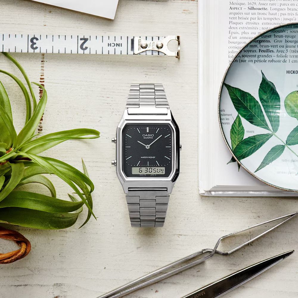 Reloj Casio AQ-230A-1DMQ Retro Unisex Analogo-Digital