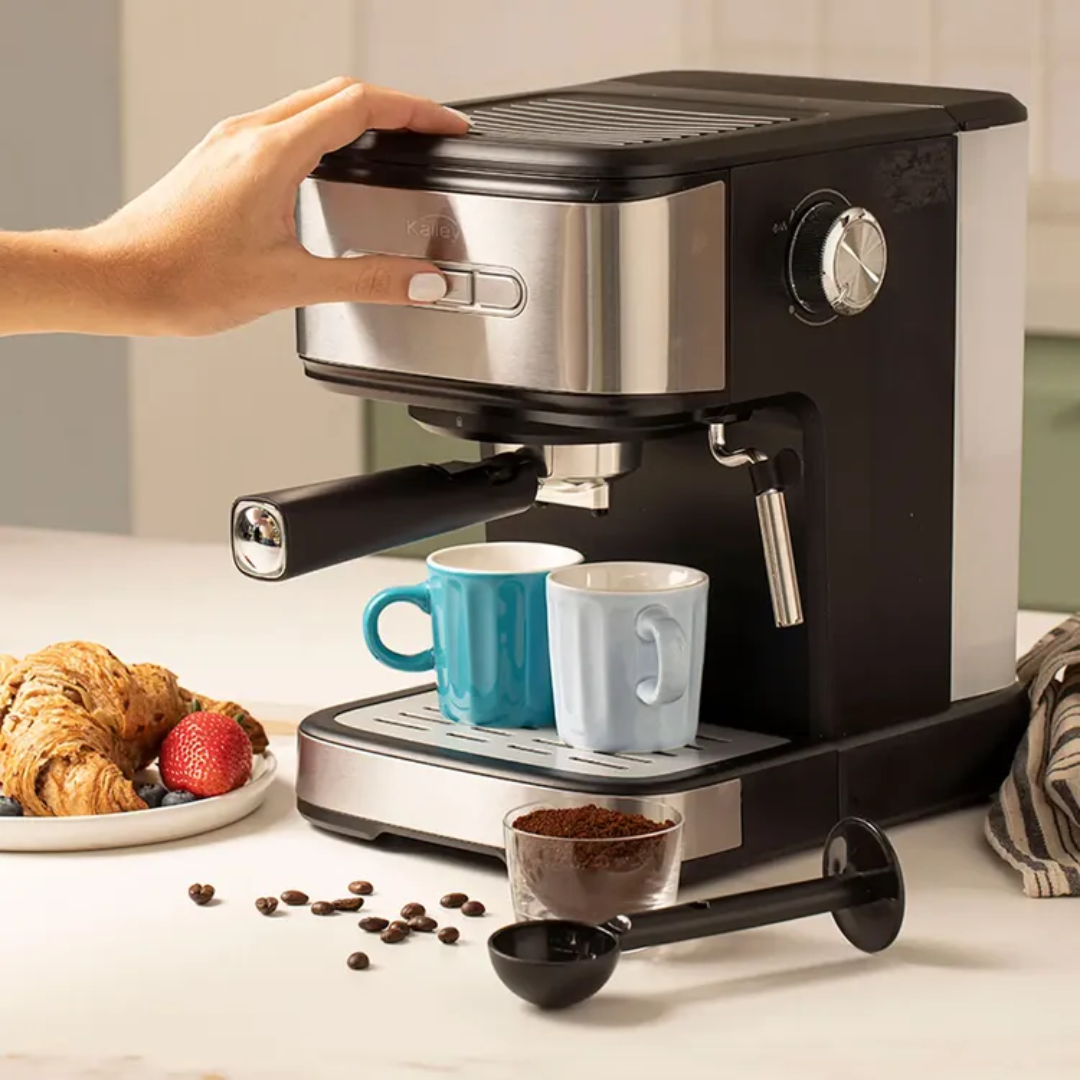 Cafetera Kalley Expresso S-EX 1.6 Lt 15 Bares