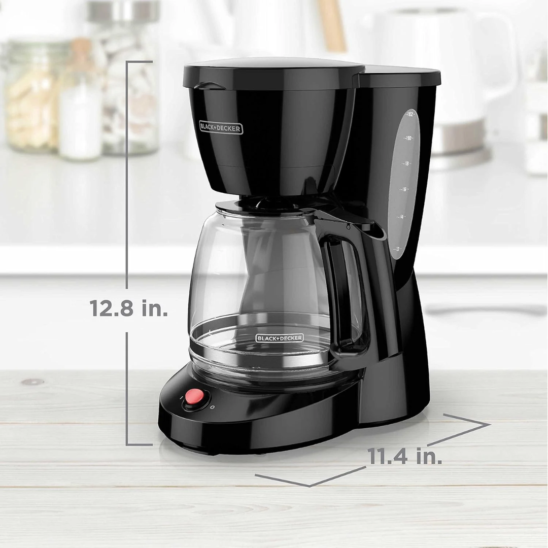 Cafetera Black + Decker 12 Tazas CMO941B