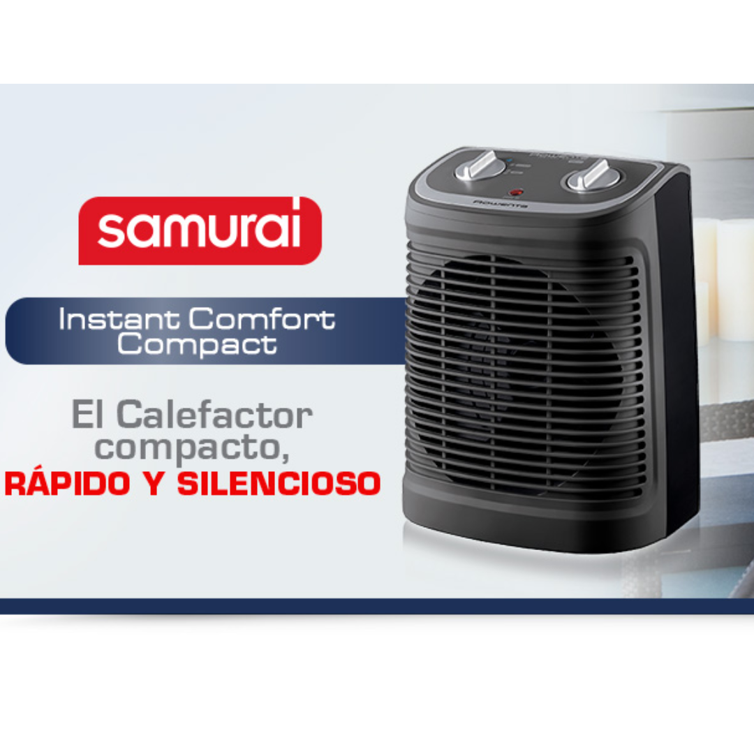 Calefactor Samurai 2 Velocidades Instant Comfort SO233010