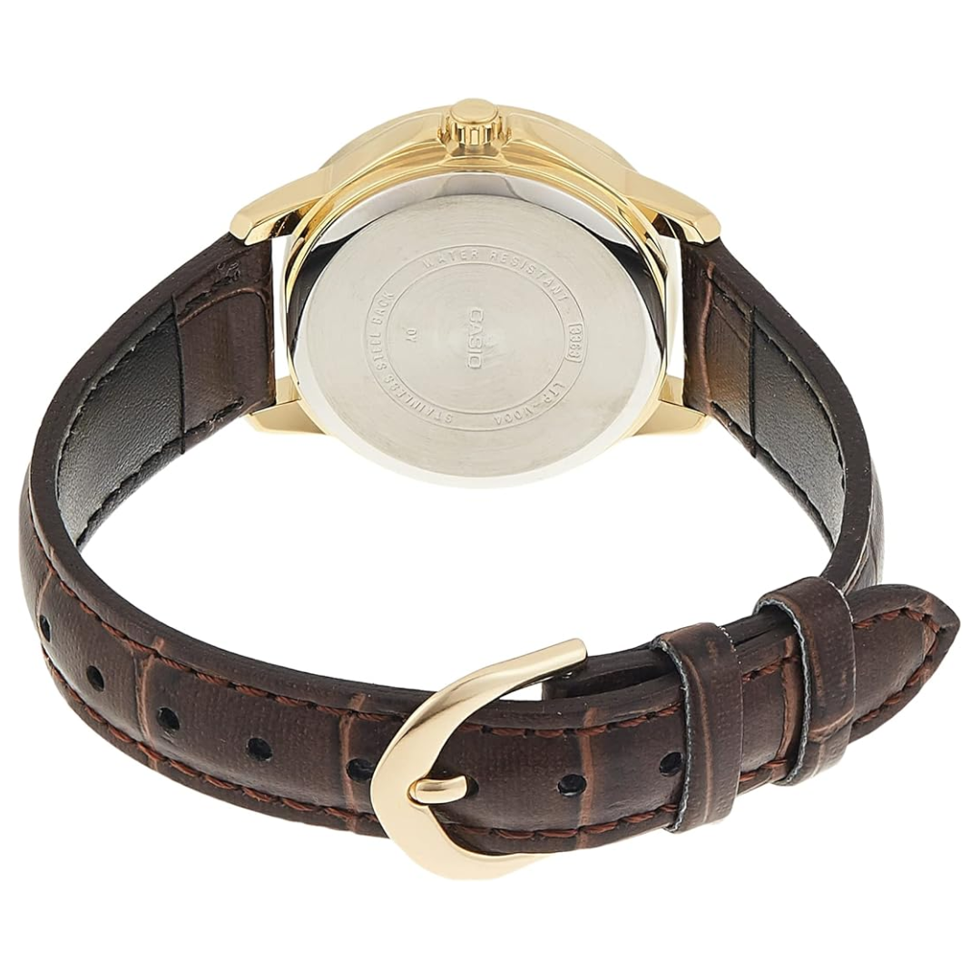 Reloj Casio ltp-v004gl-9audf Original Para Dama - Elegante