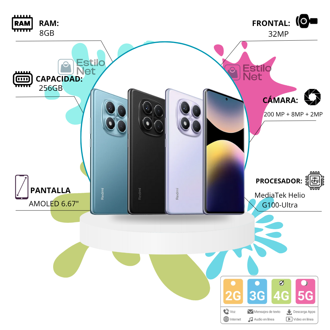 Celular Xiaomi Note 14 Pro Plus 256GB 8RAM 4G