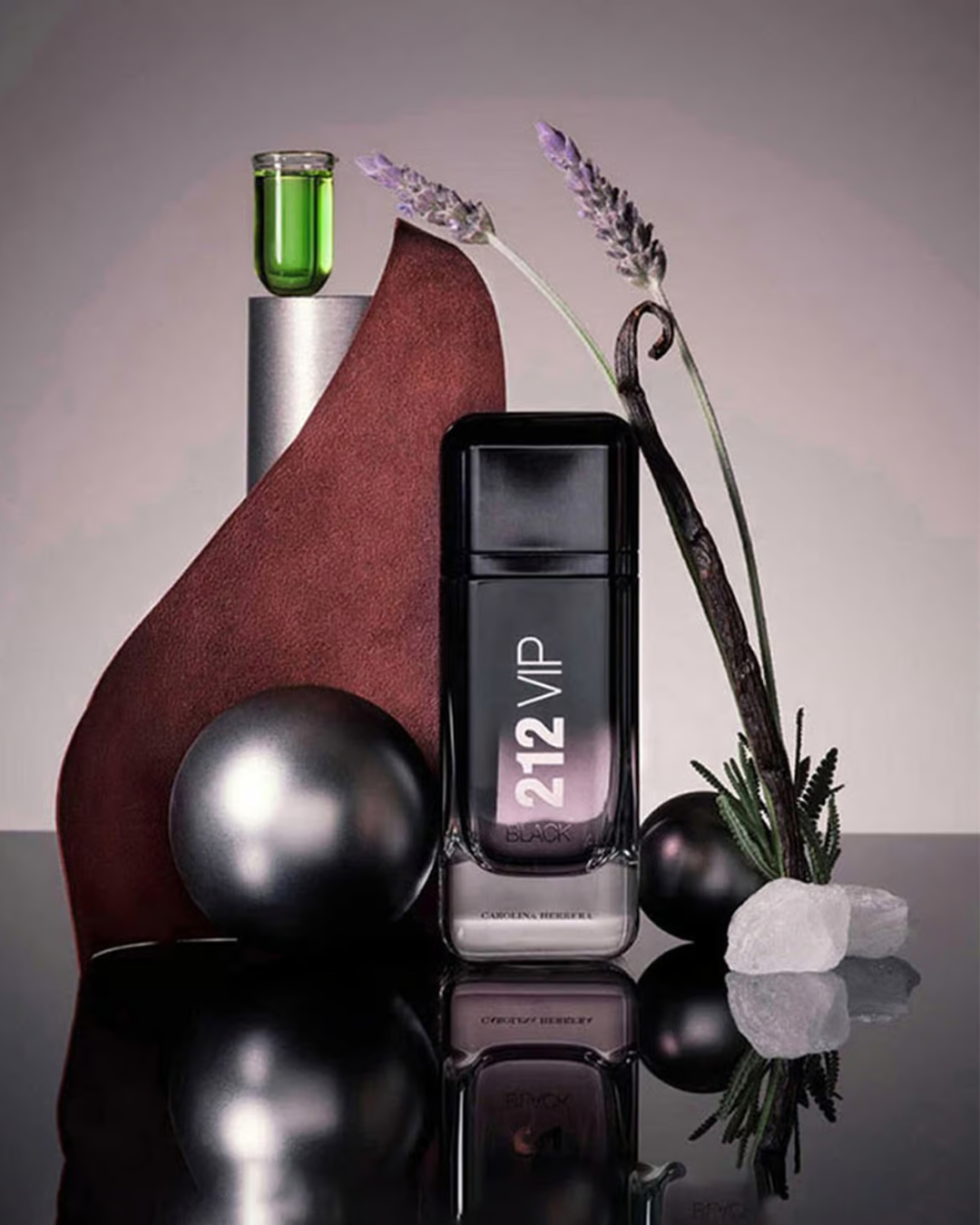 Perfume Carolina Herrera 212 Vip Black Hombre 100Ml 3.4Oz Locion Own The Party