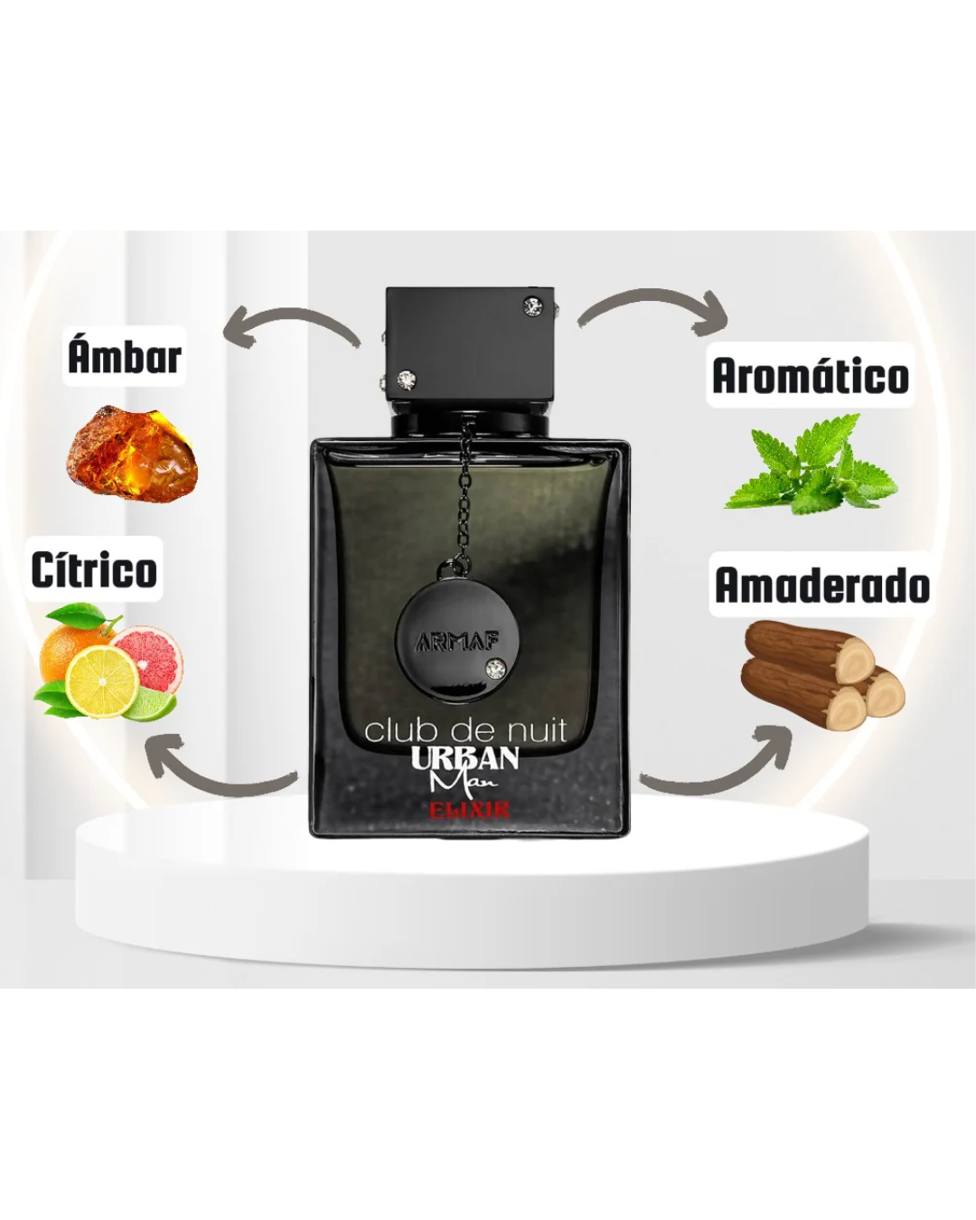 Perfume Club De Nuit Urban Elixir Armaf 105ml Hombre