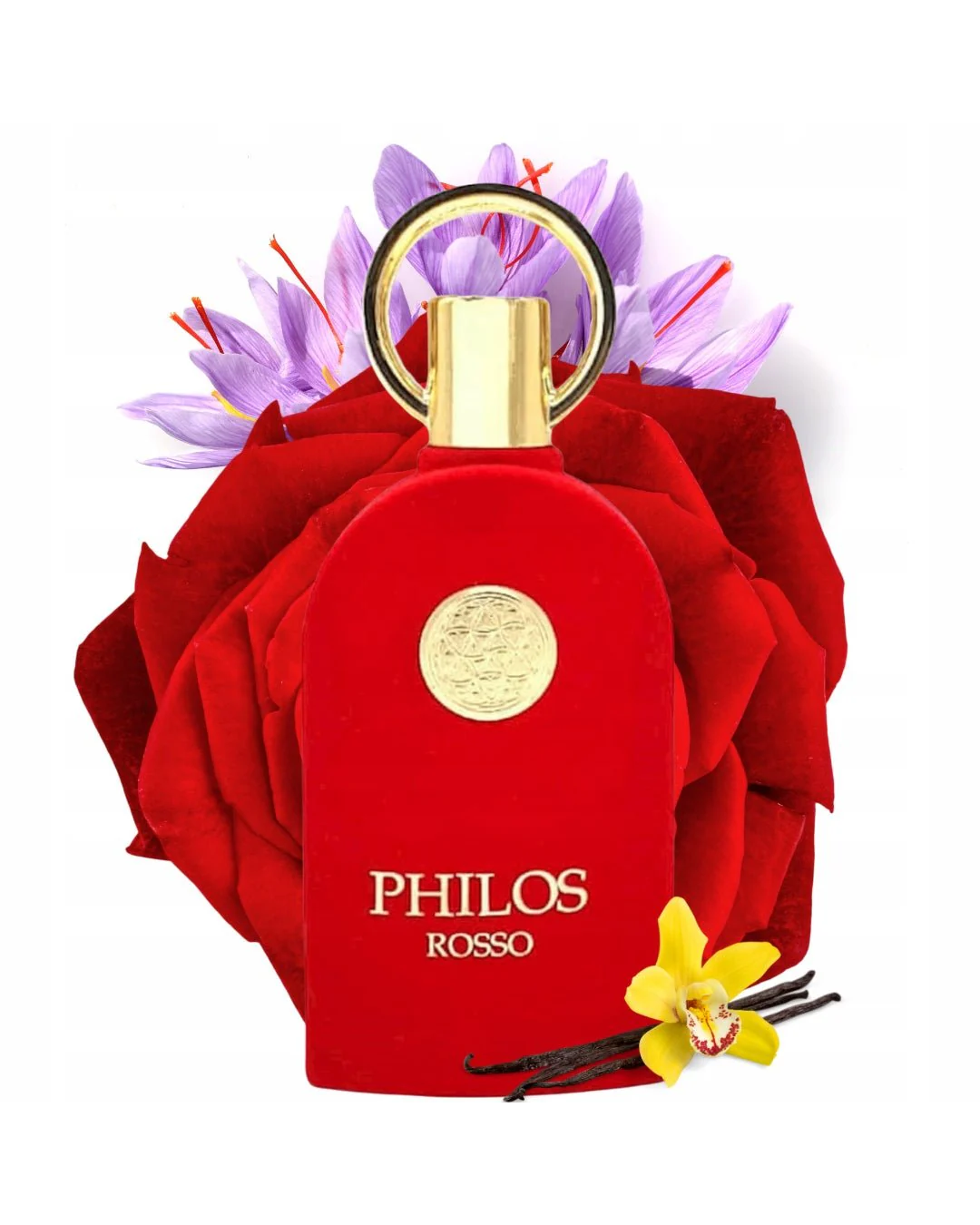 Perfume Maison Alhambra Philos Rosso unisex de 100 ML 3,4 FL