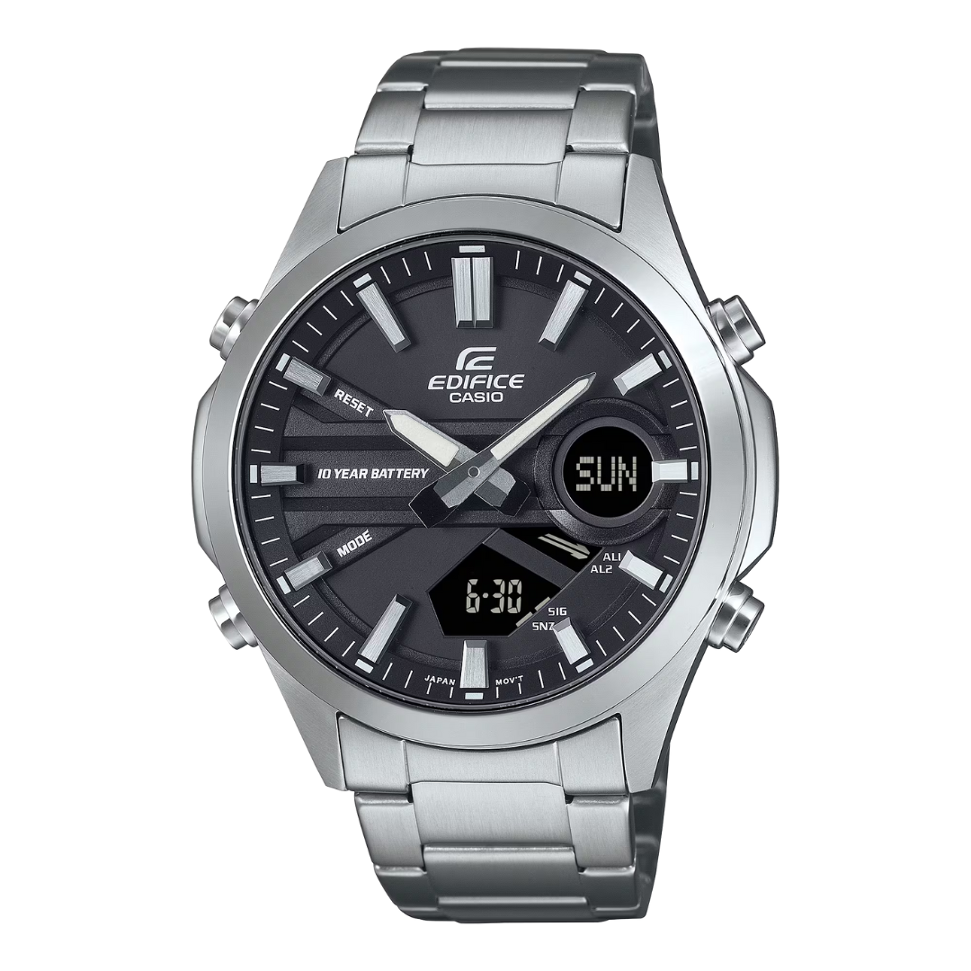 Reloj Casio Edifice EFV-C120D-1A Hombre En Acero