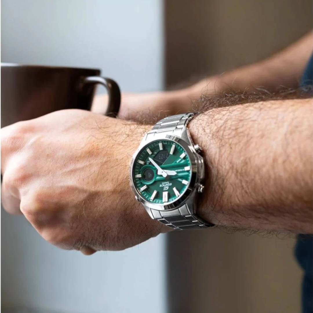 Reloj Casio Edifice EFV-C120D-3A Hombre En Acero