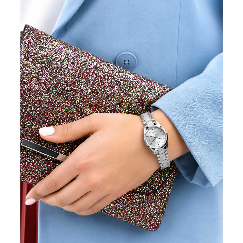 Reloj Casio LTP-1274D-7A Elegante En Acero Para Mujer