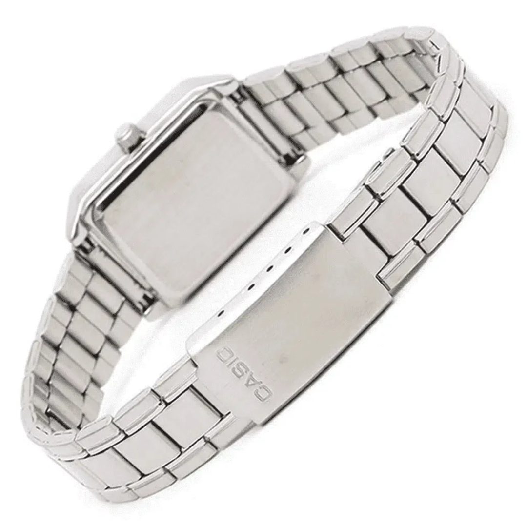 Reloj Casio LTP-V007D-1B En Acero Elegante Para Mujer