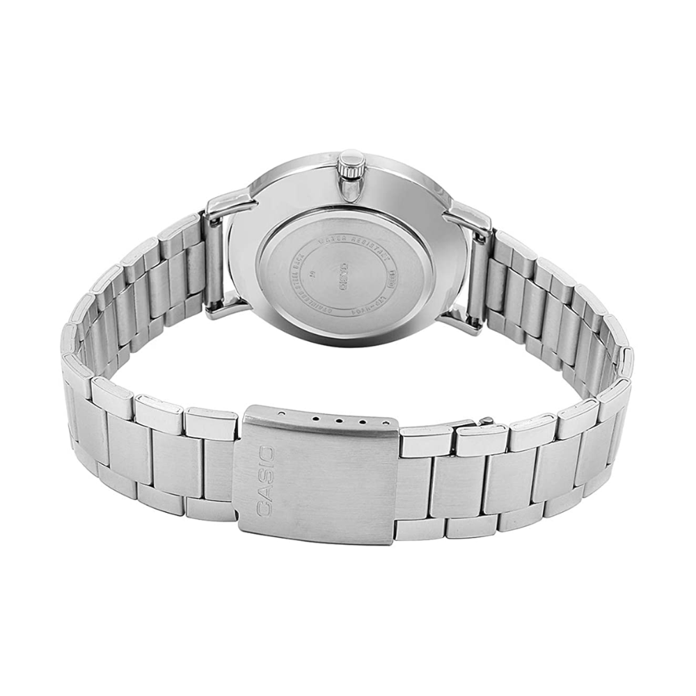Reloj Casio LTP-VT01D-7B Elegante En Acero Para Mujer