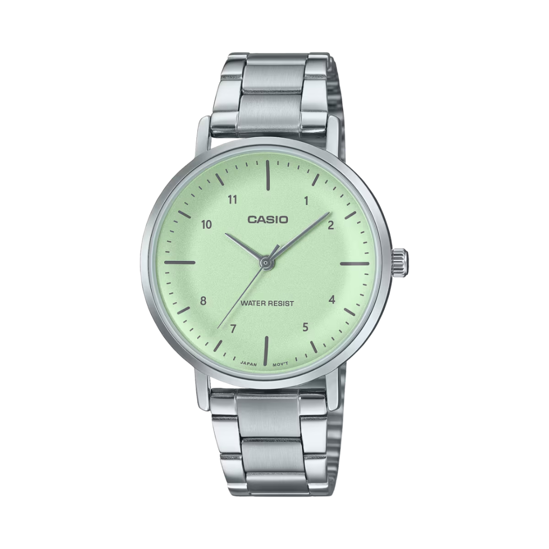 Reloj Casio LTP-VT03D-3B En Cuero Para Mujer