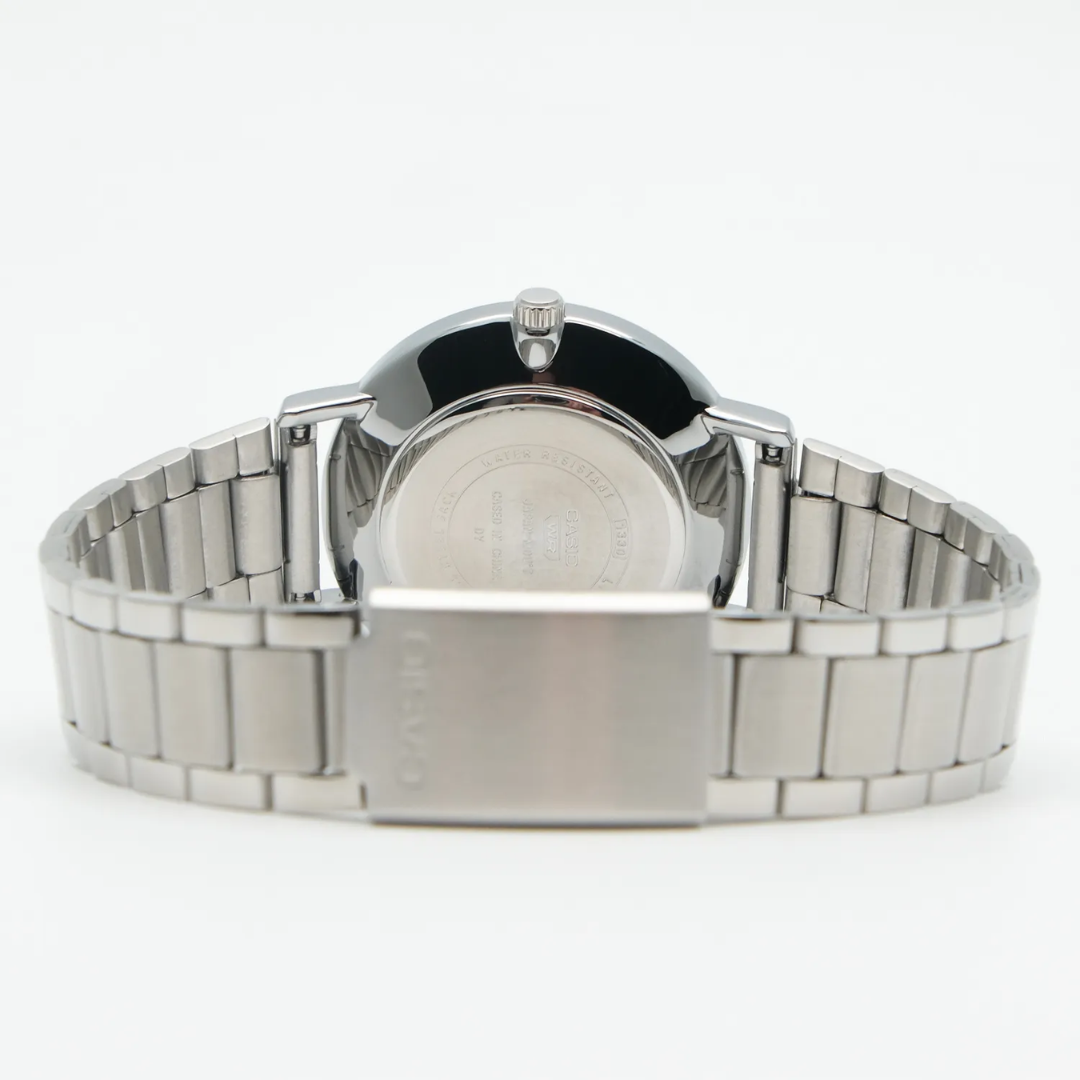 Reloj Casio LTP-VT03D-3B En Cuero Para Mujer
