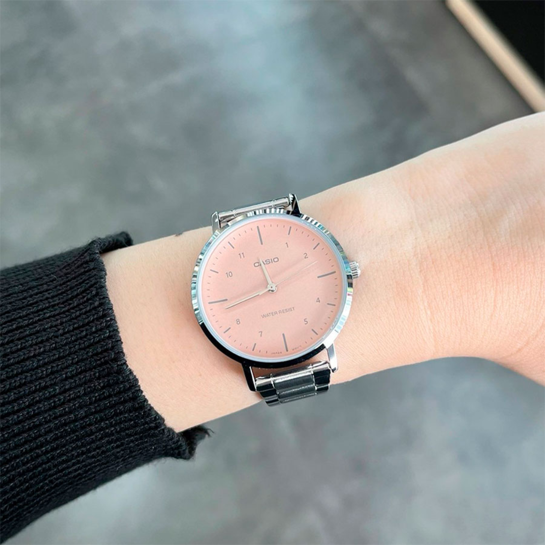 Reloj Casio LTP-VT03D-4B En Acero Para Mujer