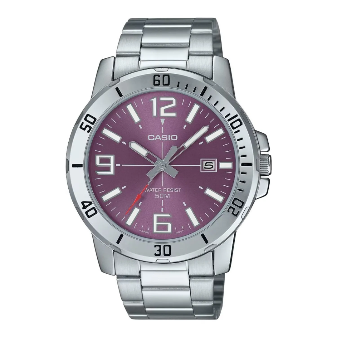 Reloj Casio MTP-VD01D-6B En Acero Para Hombre