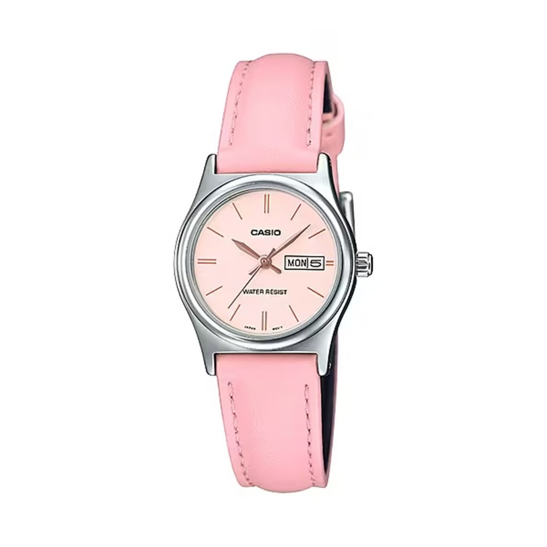 Reloj Casio ltp-v006l-4b Original Dama - Rosa