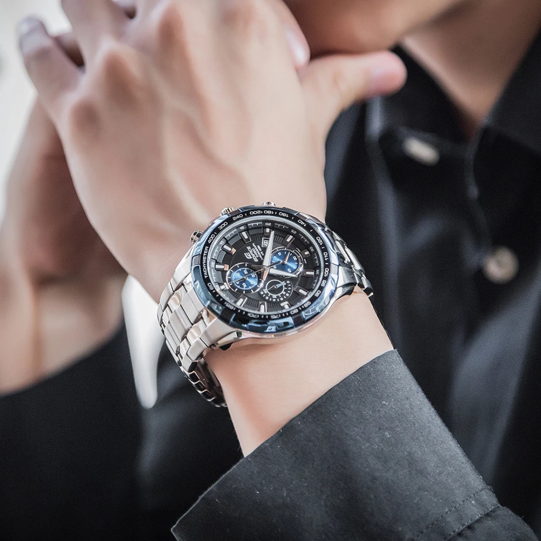 Reloj Casio Deportivo Para Hombre EF-539D-1A2