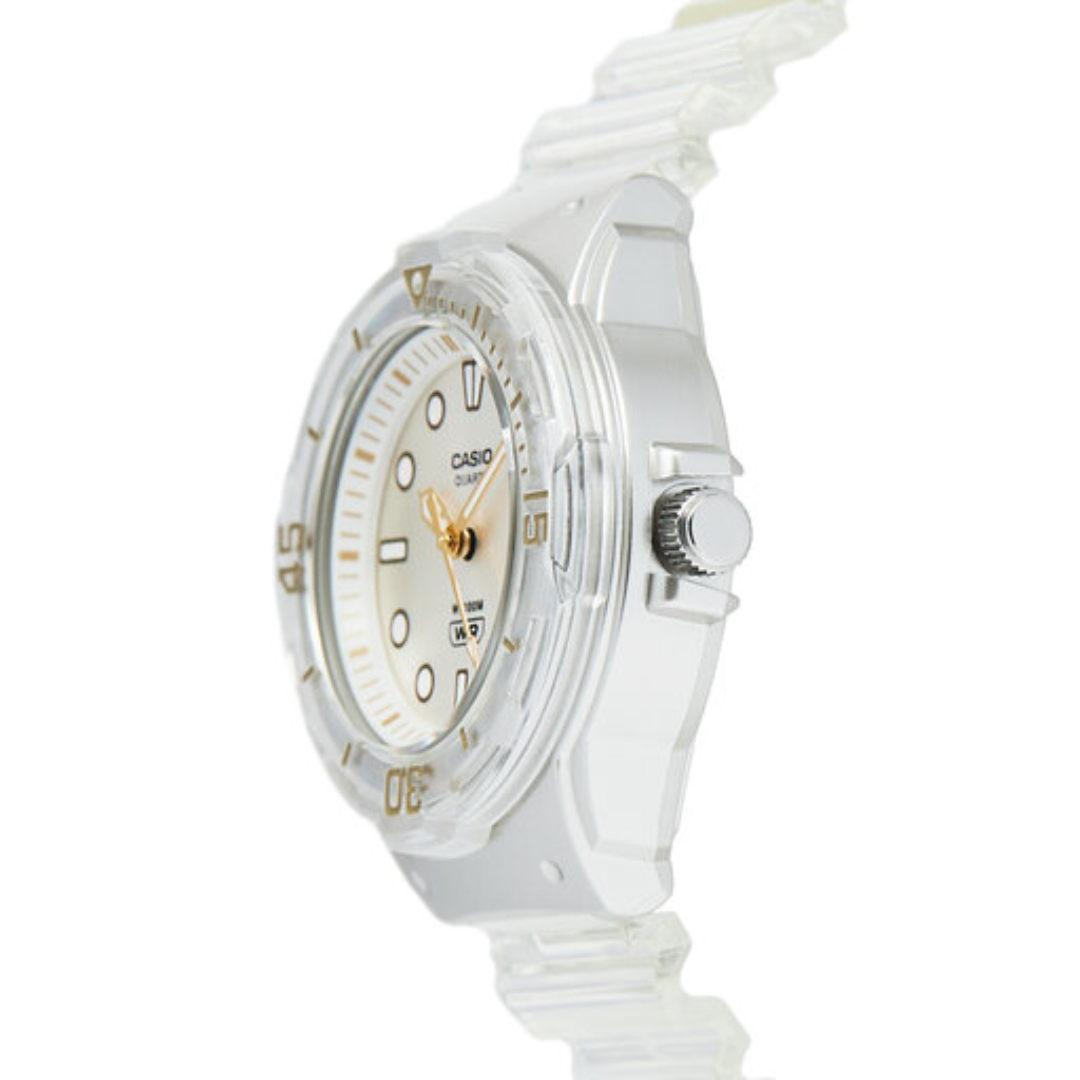 Reloj Casio lrw-200hs-7evdf Original Dama - Blanco