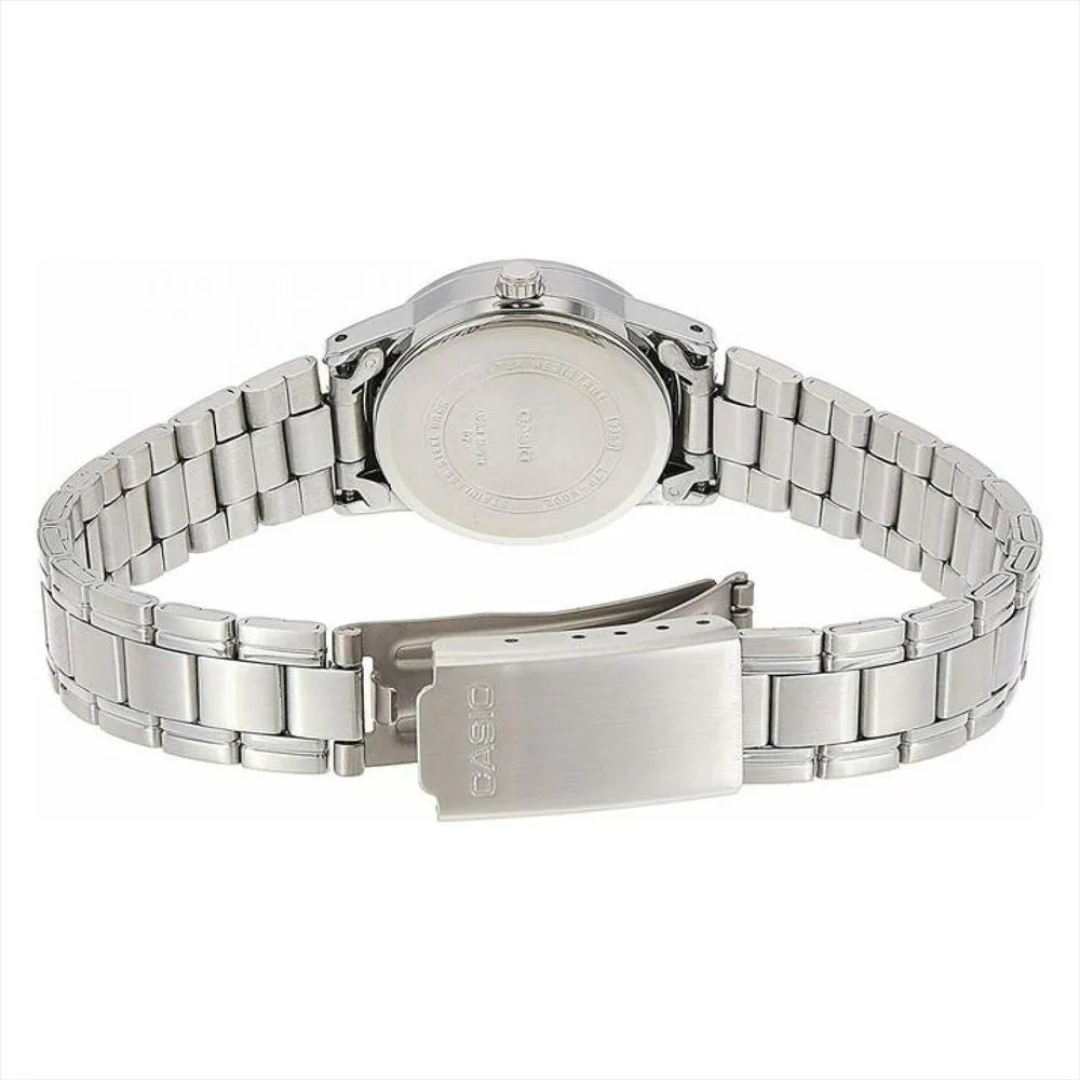 Reloj Casio ltp-v006d-4b Para Dama Origina Elegante Caja Rosa