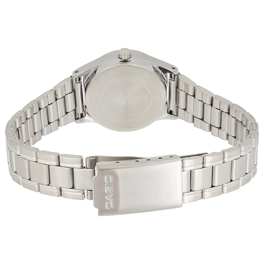 Reloj Casio ltp-v006d-7b2 Dama Original Plateado - Caja Blanca
