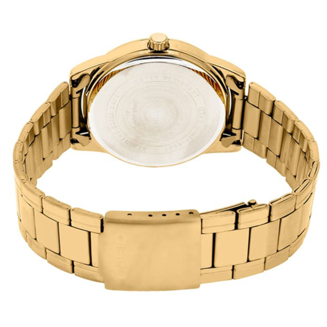 Reloj casio ltp-v001g-9b Original En Acero Para Dama Elegante - Dorado