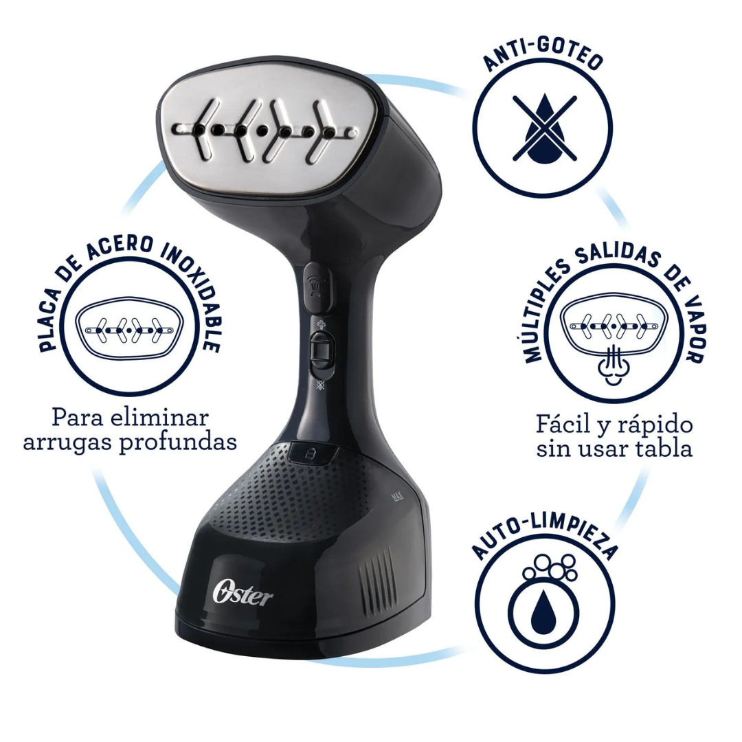 Plancha Vertical Oster Vaporizador de Telas Portátil