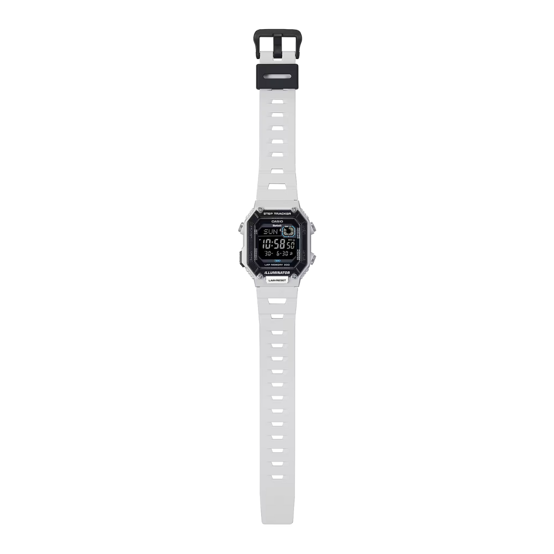 Reloj Casio ws-b1000-8bvdf Original Bluetooth Unisex - Blanco