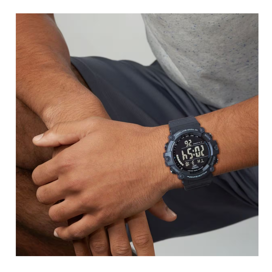 Reloj Casio AE-1500WH-8B Deportivo Negro Para Caballero