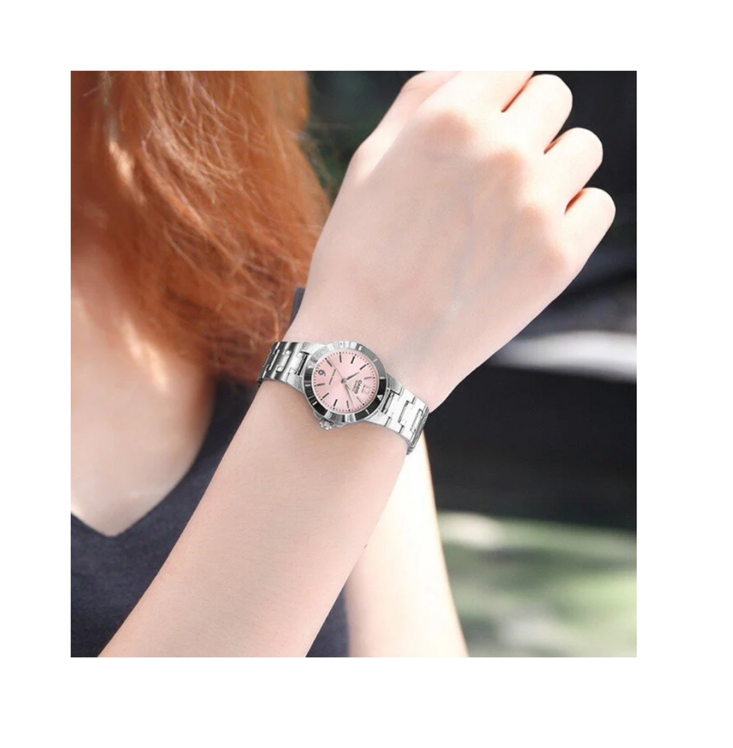 Reloj Casio Ltp-1177a-4a1 Para Mujer Plateado