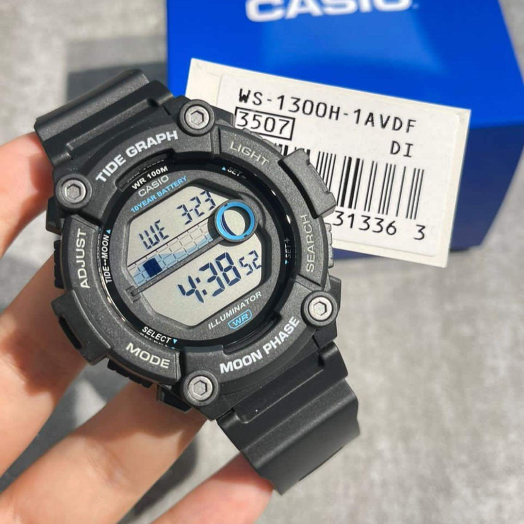 Reloj Casio ws-1300h-1avdf Caballero Resina Negro