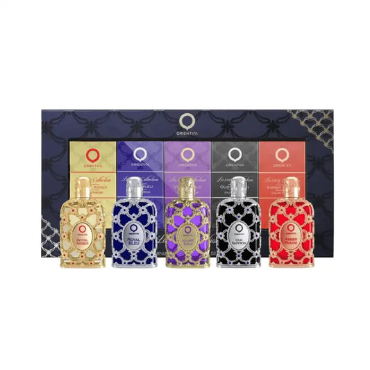 Perfume Mini Set Orientica 5x7.5ml Piezas Luxury Collection Unisex