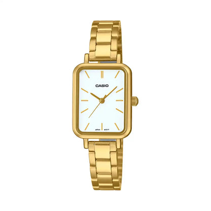 Reloj Casio LTP-V009G-7E En Acero Dorado Para Mujer