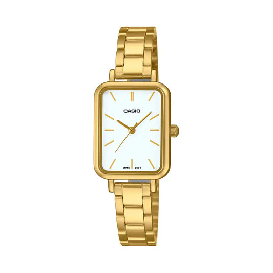 Reloj Casio LTP-V009G-7E En Acero Dorado Para Mujer