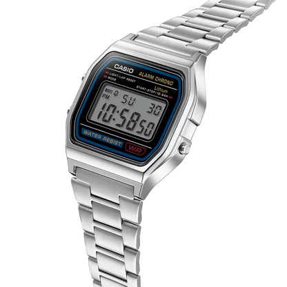 Reloj Casio Retro A158WA-1DF Unisex Plateado