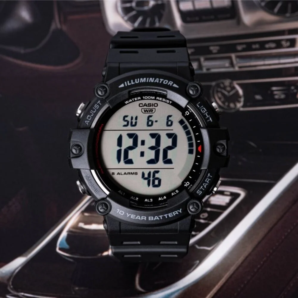Reloj Casio AE-1500WH-1A Diseño Deportivo
