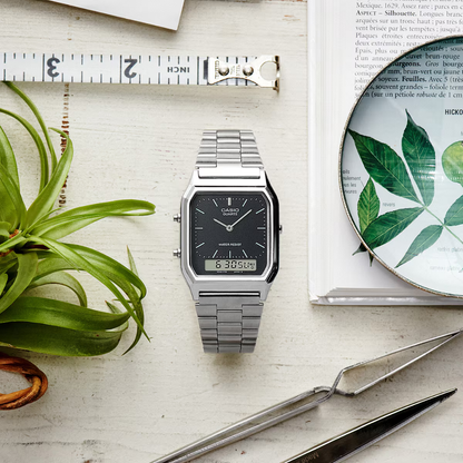 Reloj Casio AQ-230A-1DMQ Retro Unisex Analogo-Digital