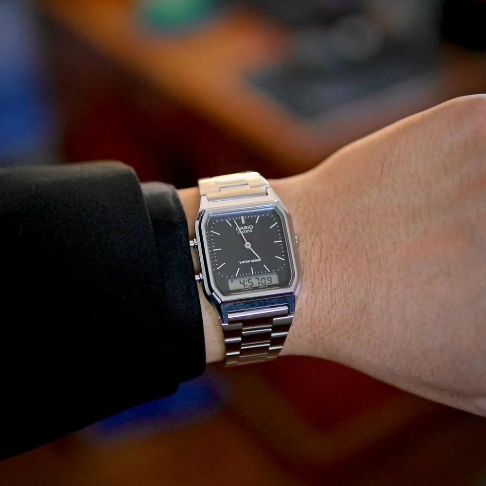 Reloj Casio AQ-230A-1DMQ Retro Unisex Analogo-Digital