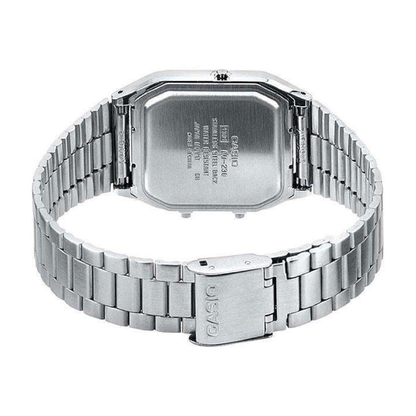 Reloj Casio AQ-230A-7D Retro Plateado Unisex