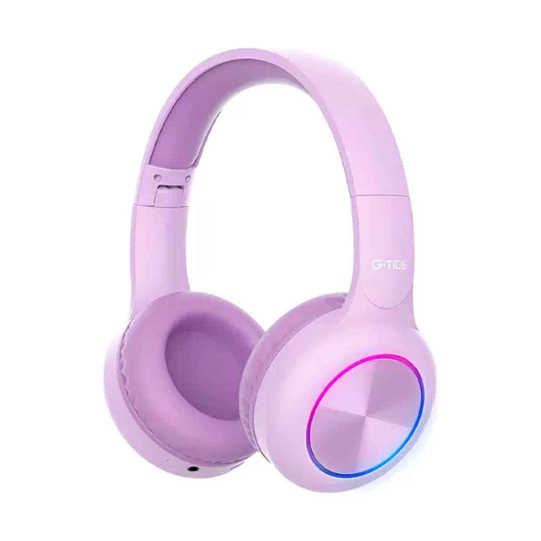 Audifonos  G-TIDE Diadema C1 Negro Morado