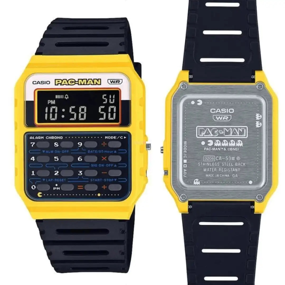 Reloj Casio Retro unisex Pac Man CA-53WPC-1B Calculadora
