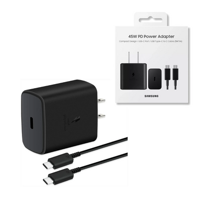 Cargador Samsung 45W + Cable de carga C