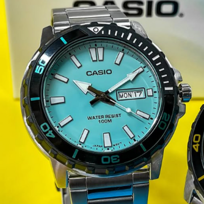 Reloj Casio Para Hombre MTD-125D-2A2VDF En Acero
