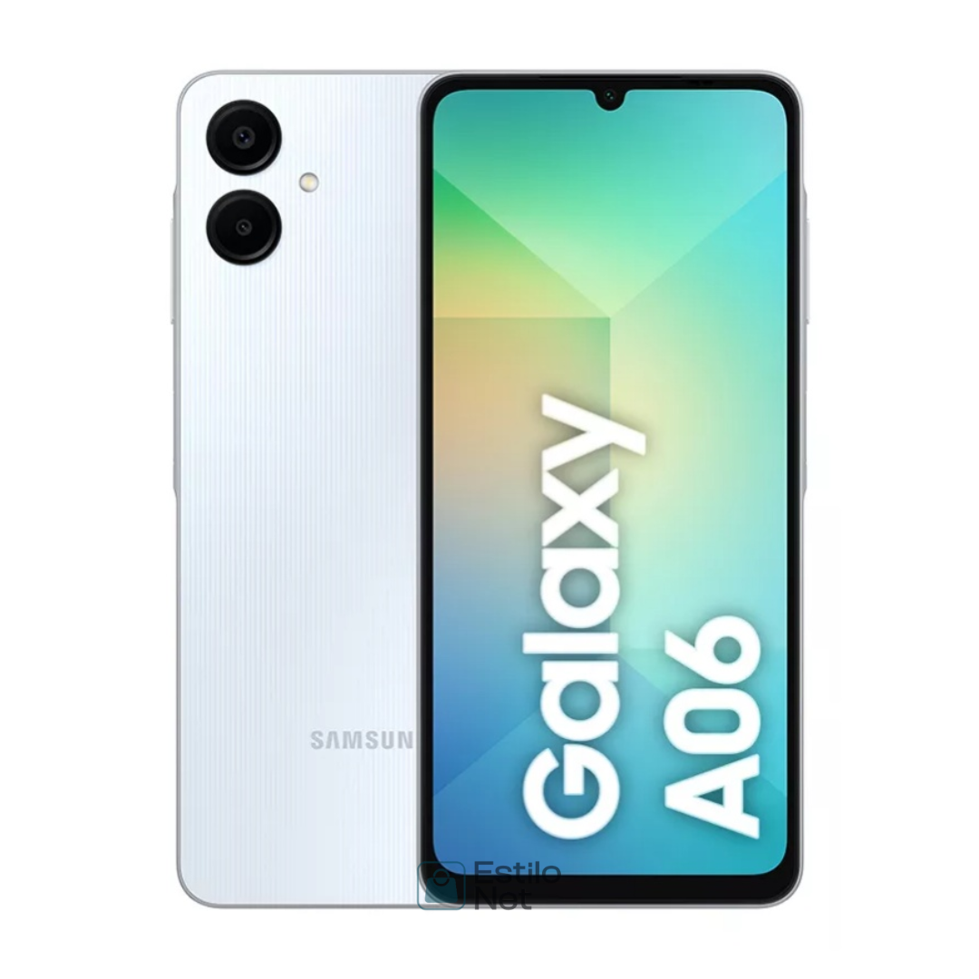 Celular Samsung A06 4G 128GB 4RAM Azul Cielo