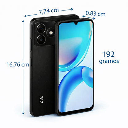Celular ZTE Blade A36 64GB 2+4RAM Negro