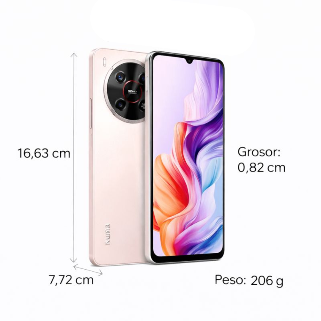Celular ZTE Blade V70 Max 256GB 4+10GB Oro Sahara