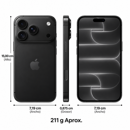 Celular iPhone 18 Pro 256GB E-SIM Negro