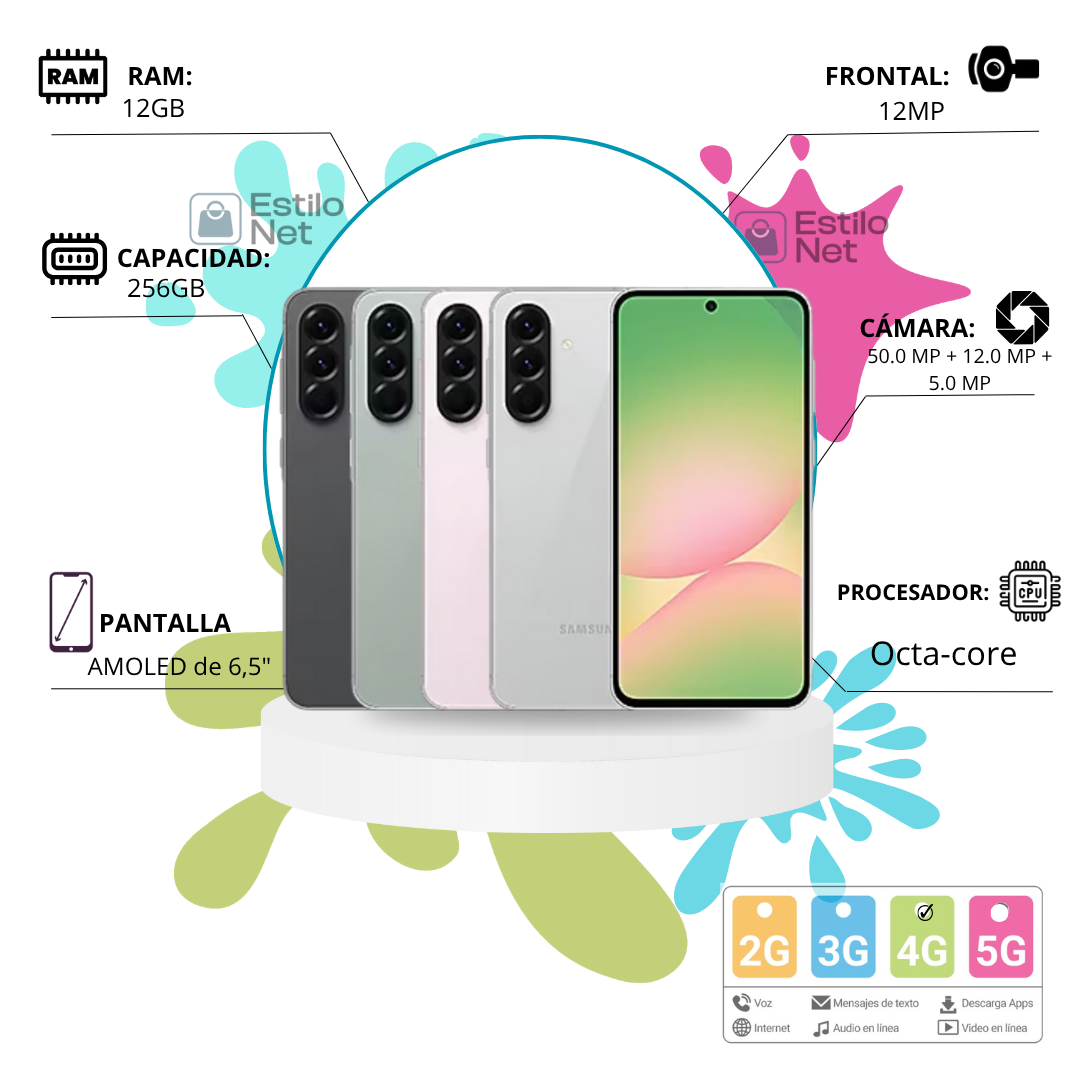 Celular Samsung A56 256GB 12RAM 4G