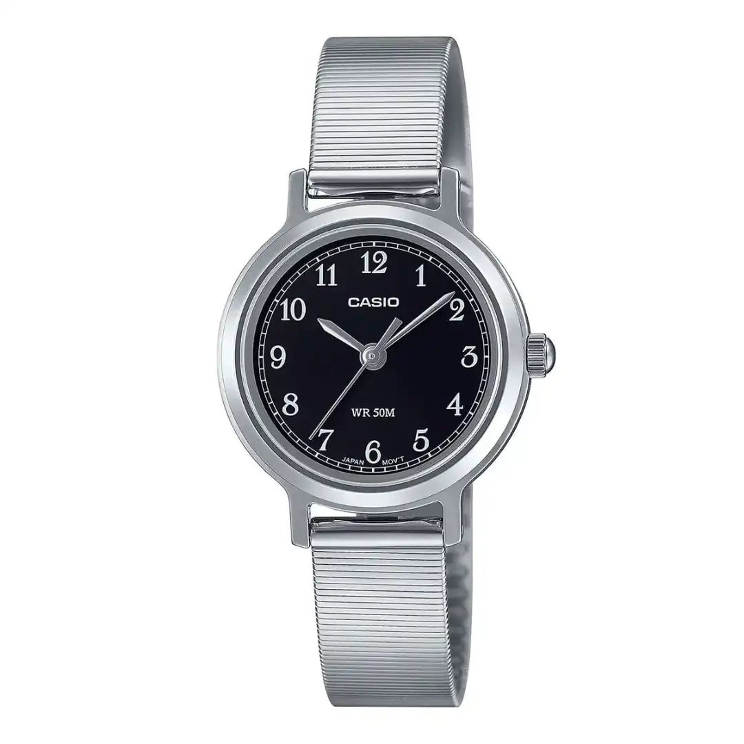 Reloj Casio LTP-B170D-1B En Acero Para Mujer