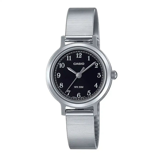 Reloj Casio LTP-B170D-1B En Acero Para Mujer