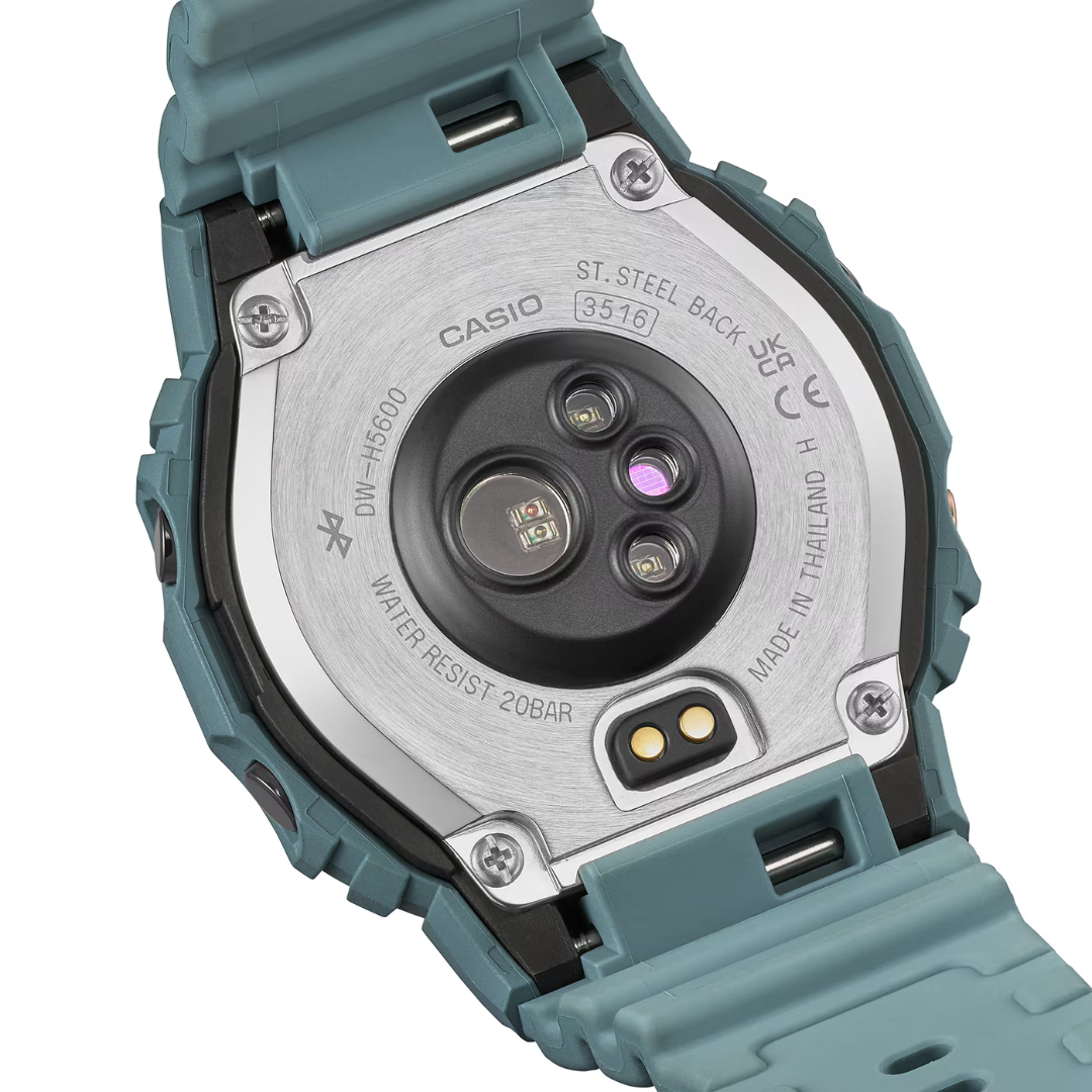 G Shock Smart Dw H5600 2 Ritmo Cardíaco Gps Sensores Solar Azul