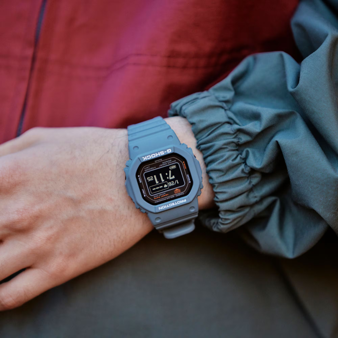 G Shock Smart Dw H5600 2 Ritmo Cardíaco Gps Sensores Solar Azul